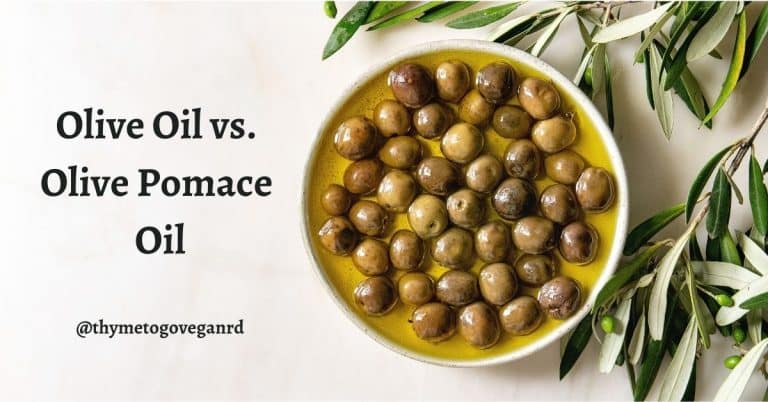 Olive Pomace Oil Vs Olive Oil